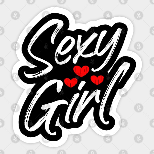 Sexy Girl Cute Top for Girlfriend Wife Women Sticker by Beautiful Butterflies by Anastasia